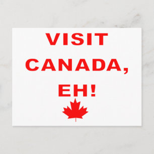 Carte Postale Visitez Canada Eh !