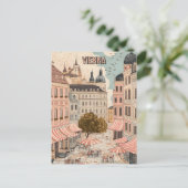 Carte Postale Visitez le Café de Vienne (Debout devant)