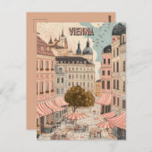 Carte Postale Visitez le Café de Vienne (Devant / Derrière)