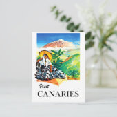 Carte Postale Visitez les Canaries (Debout devant)