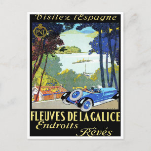 Carte Postale Visitez l'Espagne voyage vintage