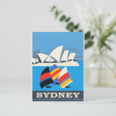 Carte Postale Visitez Sydney, Australie (Debout devant)
