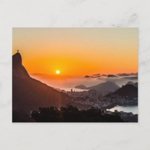 Carte Postale Vista Chinesa, Rio de Janeiro, Brésil