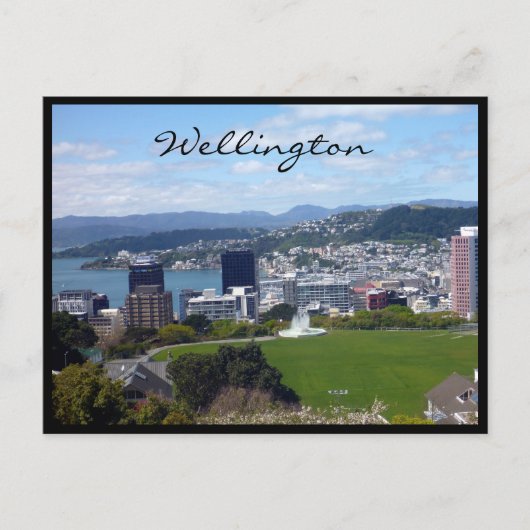 Carte Postale vista de wellington (Devant)