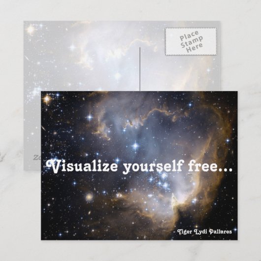 Carte Postale Visualiser (Devant / Derrière)