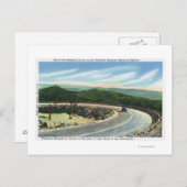 Carte Postale Visualiser une courbe de balayage de la route comm (Devant / Derrière)