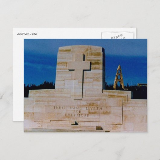 Carte Postale vit éternellement (Devant / Derrière)