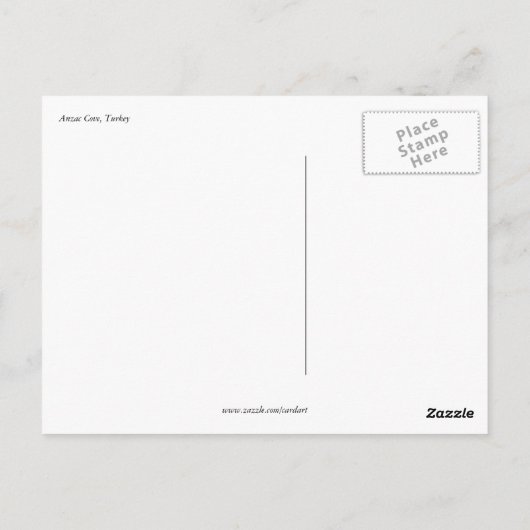 Carte Postale vit éternellement (Dos)