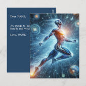 Carte Postale Vitality Get Well Soon Card Card (Devant / Derrière)