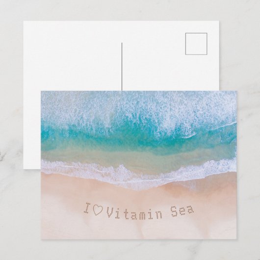 Carte Postale Vitamine (Devant / Derrière)