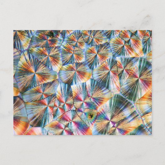 Carte Postale Vitamine C au microscope (Devant)