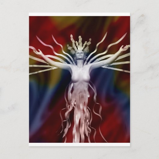 Carte Postale Vitesse de fuite (Devant)