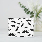 Carte Postale vitesse de la moustache (Debout devant)