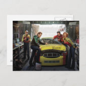 Carte Postale Vitesse éternelle (Devant / Derrière)