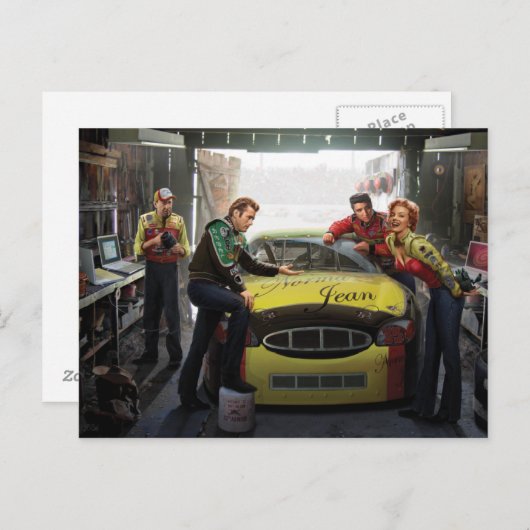 Carte Postale Vitesse éternelle (Devant / Derrière)