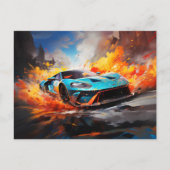 Carte Postale Vitesse future (Devant)