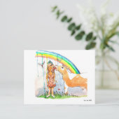 Carte Postale Vitiligo, ne laisse pas tomber la tête ! (Debout devant)