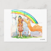 Carte Postale Vitiligo, ne laisse pas tomber la tête ! (Devant)