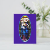 Carte Postale Vitrail de Jésus et Marie (Debout devant)