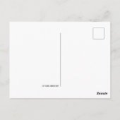 Carte postale - Vitrail Shamrock (Dos)