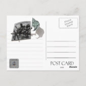 Carte Postale Vitrail - St. Mere Eglise (Dos)