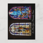 Carte Postale Vitrail - St. Mere Eglise (Devant)