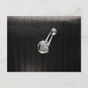 Carte Postale Vitre de voiture Vintage