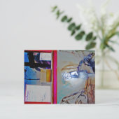 Carte Postale Vitrine de cinéma Rangra, Alpine, TX (Debout devant)