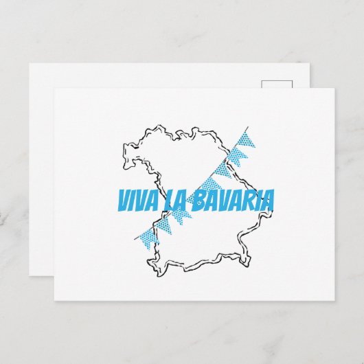 Carte Postale Viva Bavaria (Devant / Derrière)