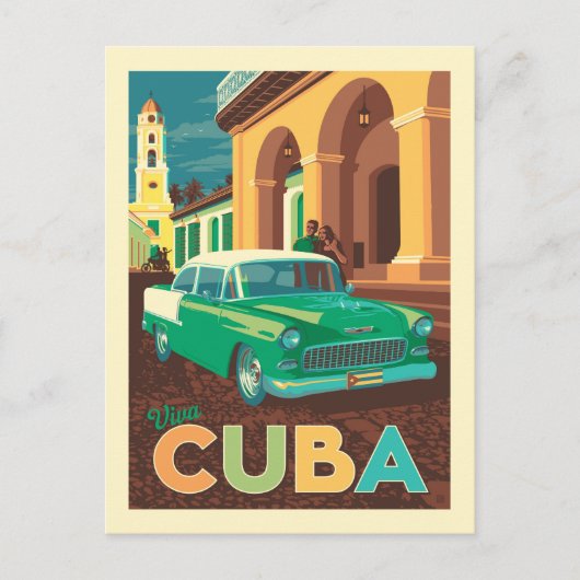 Carte Postale Viva Cuba (Devant)