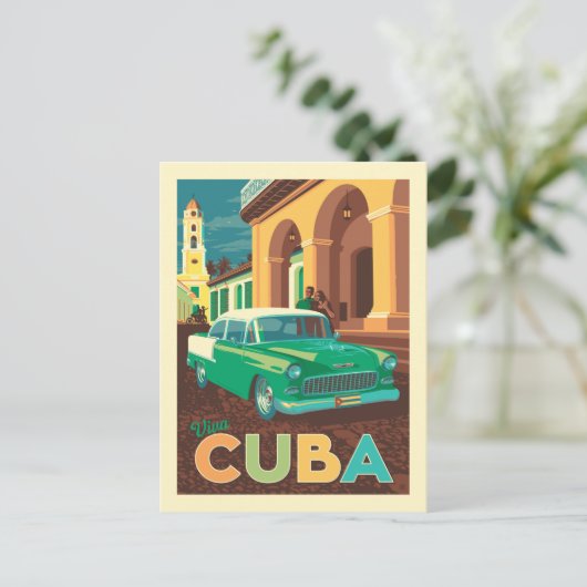 Carte Postale Viva Cuba (Debout devant)