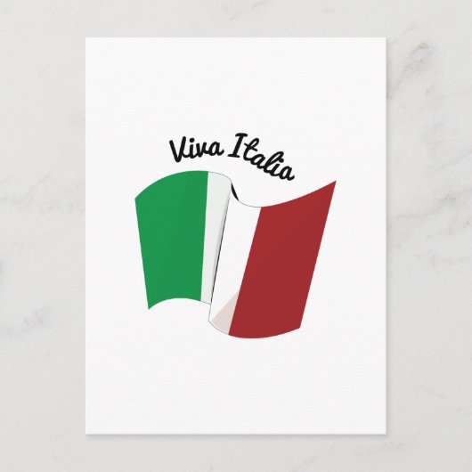 Carte Postale Viva Italia (Devant)