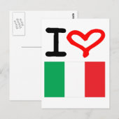 Carte Postale Viva Italia ! (Devant / Derrière)