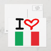 Carte Postale Viva Italia ! (Devant / Derrière)