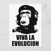 Carte Postale Viva la évolution (Devant)