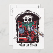 Carte Postale Viva La Fiestga (Devant / Derrière)