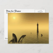 Carte Postale Viva La France (Devant / Derrière)