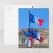 Carte Postale Viva la France (Devant / Derrière)