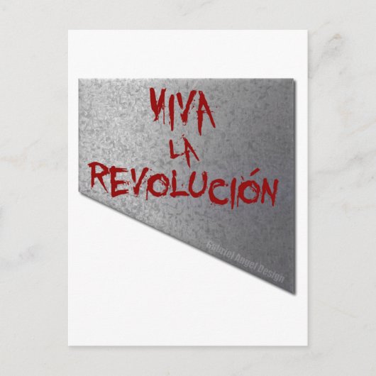 Carte Postale Viva la Révolution Guillotine (Devant)