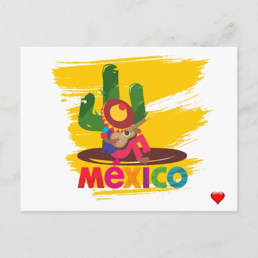 Carte Postale Viva Mexico (Devant)