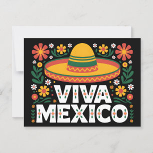 Carte Postale Viva Mexico