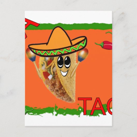 CARTE POSTALE VIVA TACO (Devant)