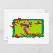 Carte Postale Viva Taco mardi (Devant / Derrière)