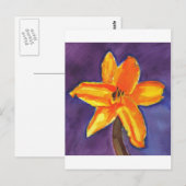 Carte Postale Vivant Jour Lily (Devant / Derrière)