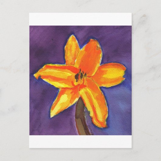 Carte Postale Vivant Jour Lily (Devant)