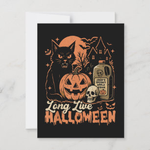 Carte Postale Vive Halloween