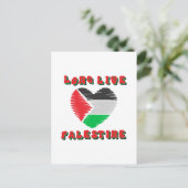Carte Postale Vive la Palestine (Debout devant)
