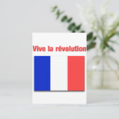 Carte Postale Vive la révolution (Debout devant)