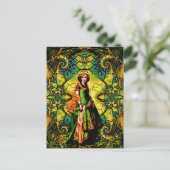 Carte Postale Vivian, Déesse De Woodland Mystique (Debout devant)