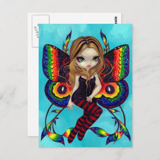 Carte postale "Vivid Wings" (Devant / Derrière)